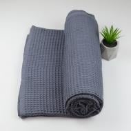 Покрывало вафельное GM Textile 200х220 см Серый Покрывало вафельное GM Textile 200х220 см Серый