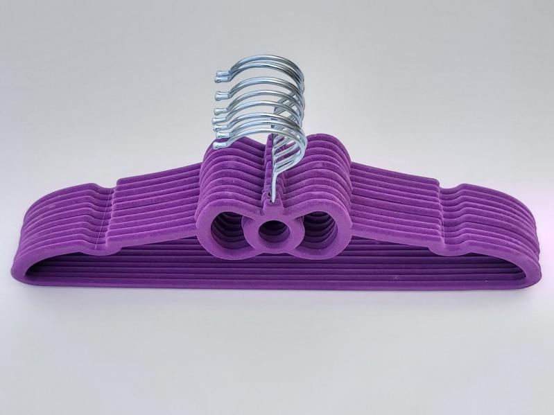 Набір вішалок Hanger BNT39 10 шт. 39 см Фіолетовий - фото 3