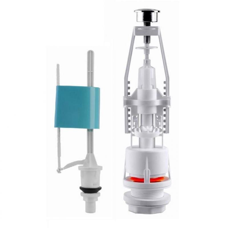 ? Универсальная смывная арматура Nova с клапаном нижней подачи воды ...