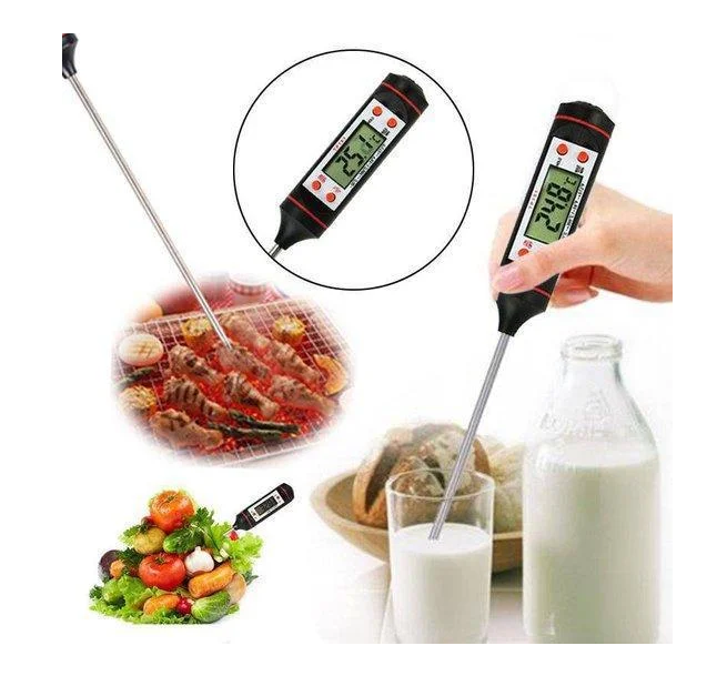 Цифровий кухонний термометр TP101 для продуктів харчування - фото 2