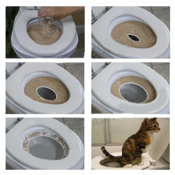 Система приучения кошек к унитазу Citi Kitty Cat Toilet Training (012a9cda) - фото 4