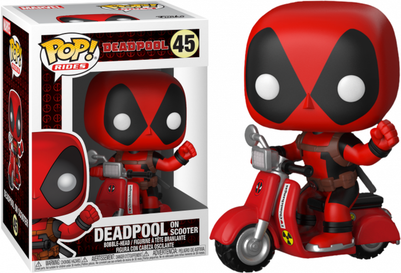 ᐉ Figurka Funko Pop Deadpool Dedpul Na Skuteri 10 Sm Kupiti V Kiyevi Ukrayini Cina V Internet Magazini Epicentr