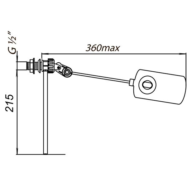 ? Комплект для смывного бачка SoloPlast 1/2' АБу-00 • Купить в Киеве ...