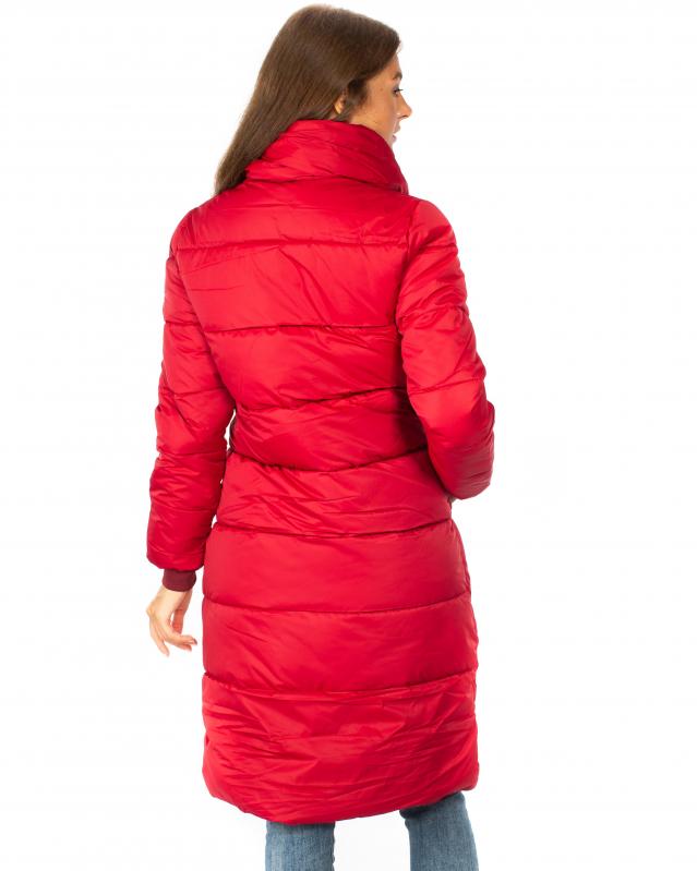 Куртка зимова жіноча Mengxuexianzi 2XL Червоний (KA232-1) - фото 5