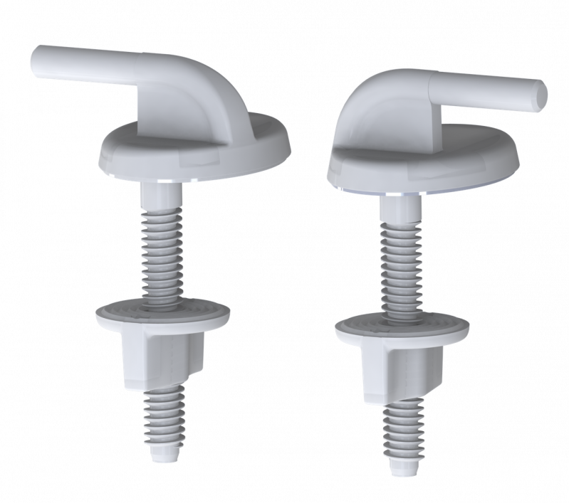 ? Сидіння для унітаза поліпропіленове з функцією повільного опускання ...