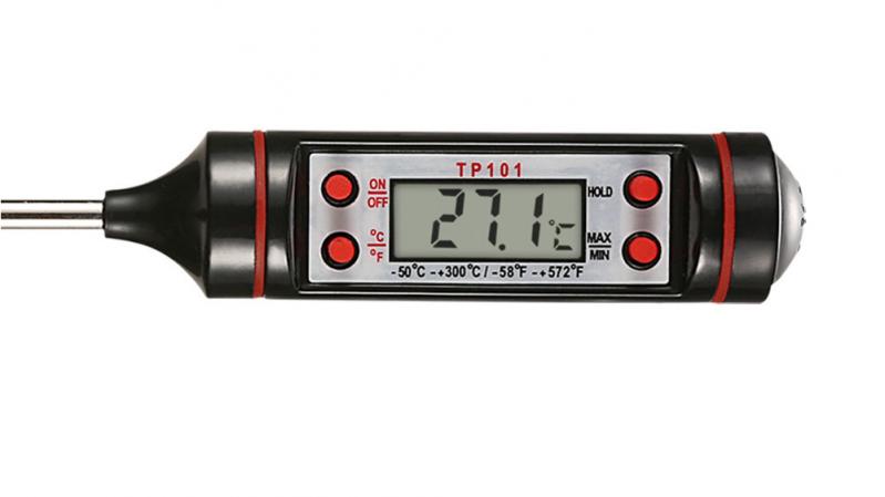 Цифровий кухонний термометр TP101 для продуктів харчування - фото 4