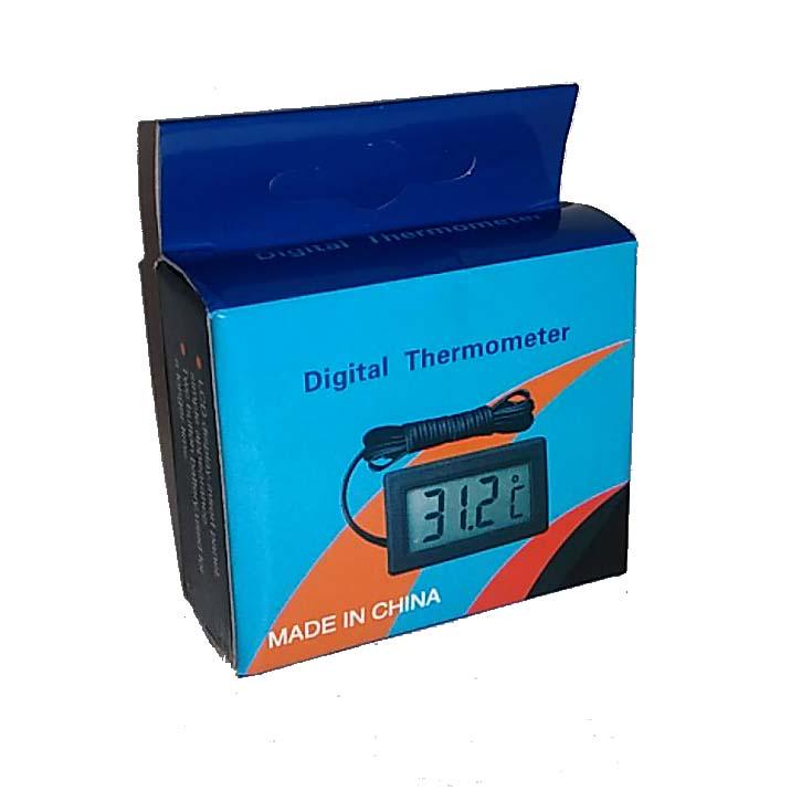 Цифровий термометр Digital ТРМ-10 -50 + 110 с виносним датчиком Чорний (n001) - фото 2